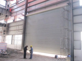 鋼制抗風卷簾門 鋼制抗風卷簾門